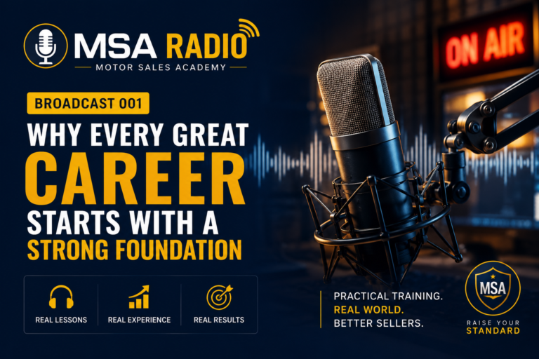 Why Every Great Career Starts With A Strong Foundation BROADCAST 001